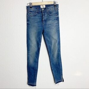 McGuire Denim- Bella High Rise Skinny Slit Jeans